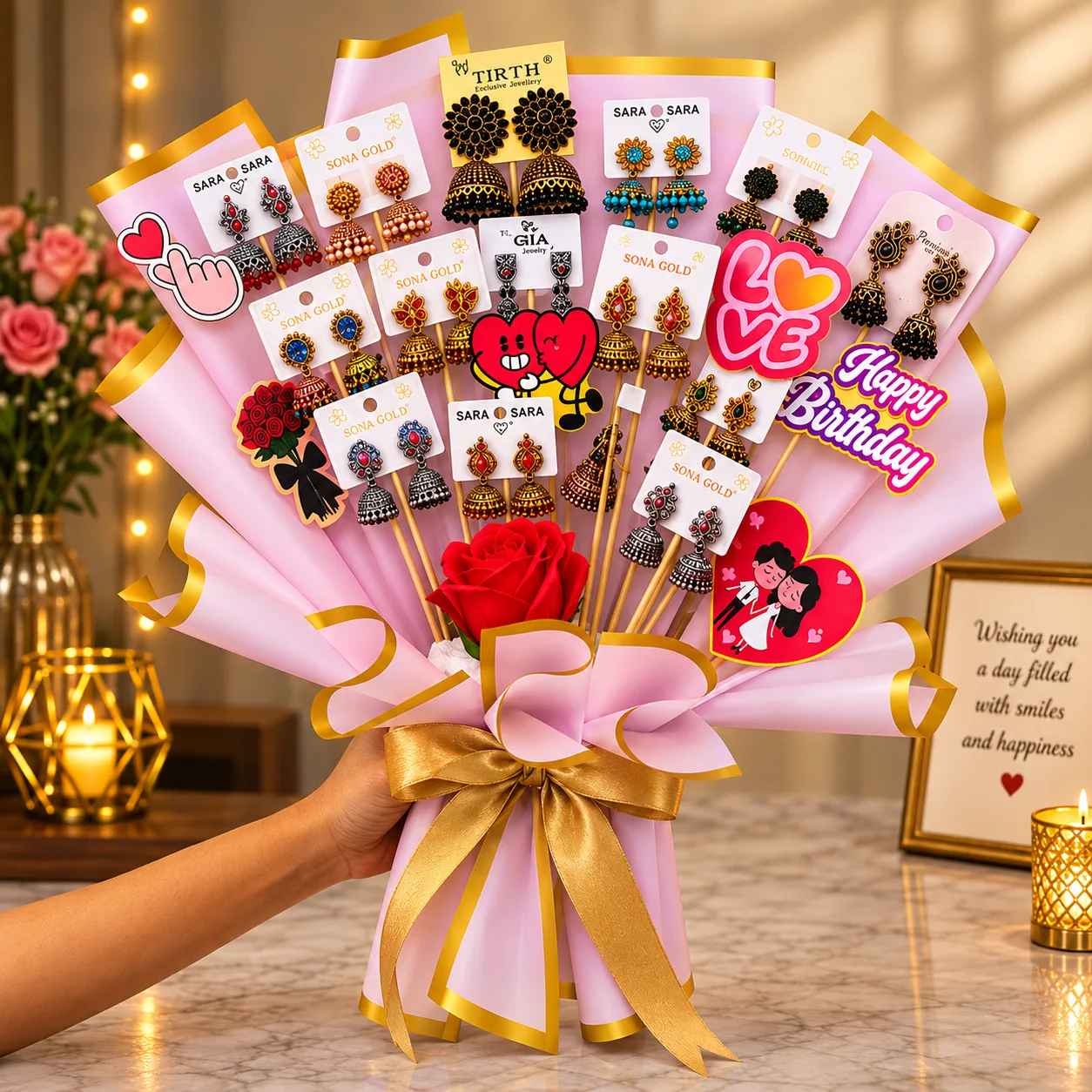 Jimiki Rose Bouquet