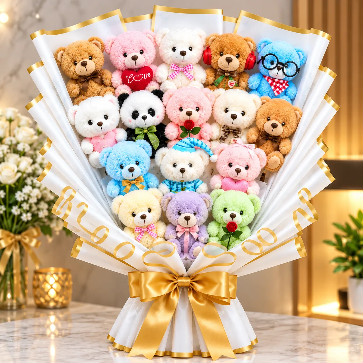 Teddy Bouquet