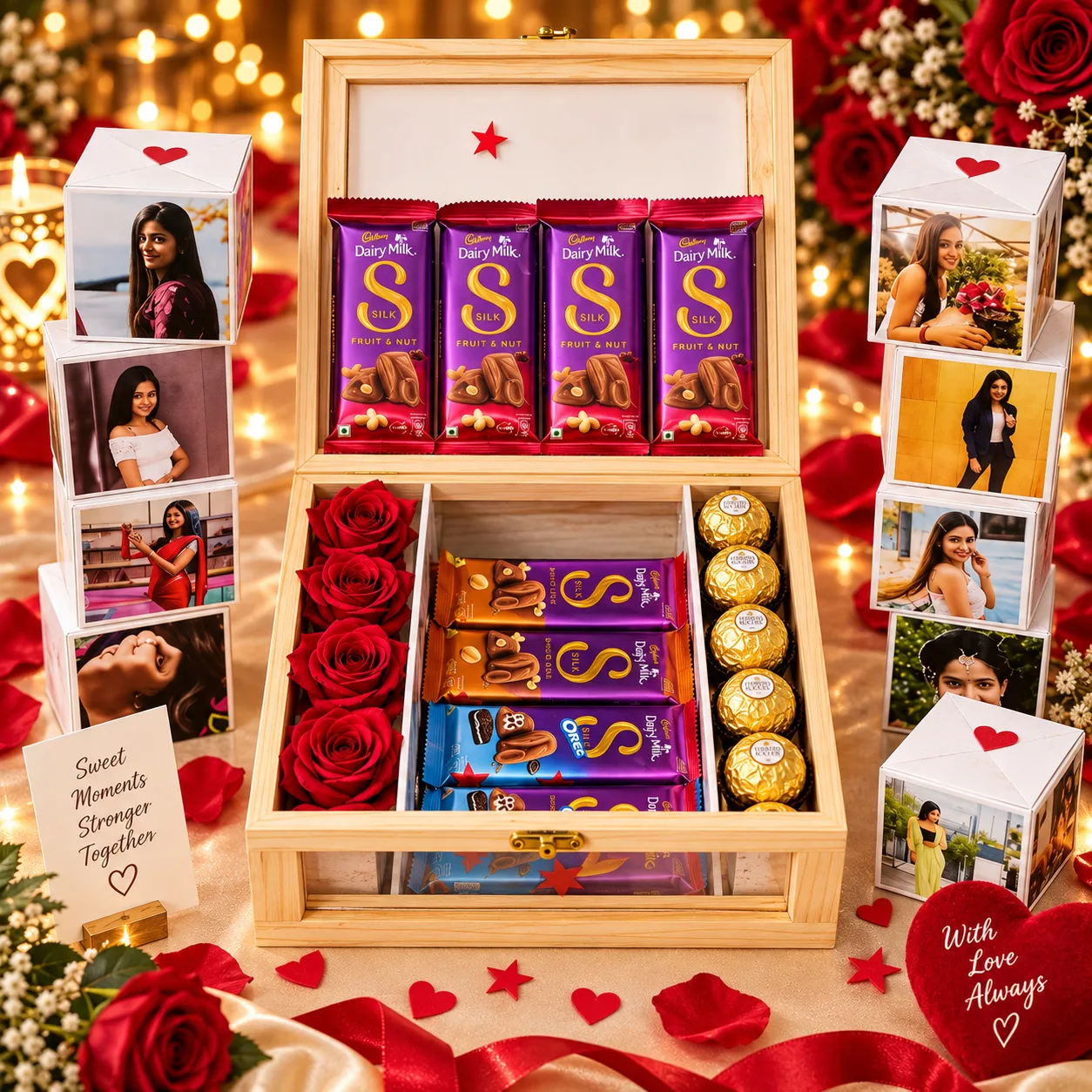 Rose Pop - up Hamper