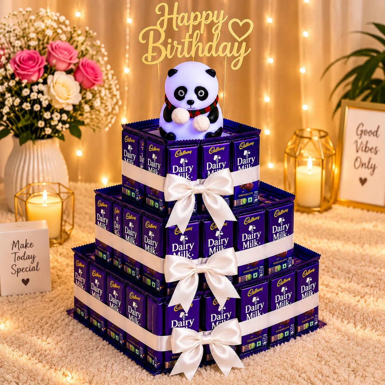 3 Tier Chocolate Tower
