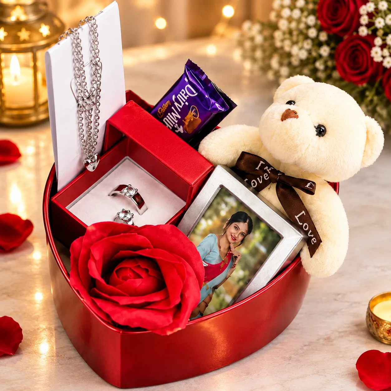 Heart Box Hamper