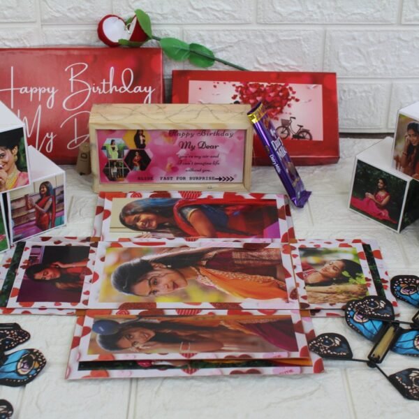 3 in One Rectangular Photo Box