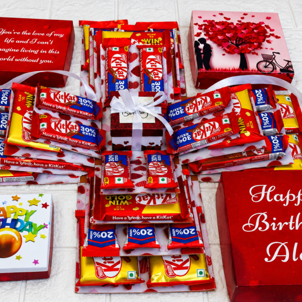 Chocolate with Butterfly Box
